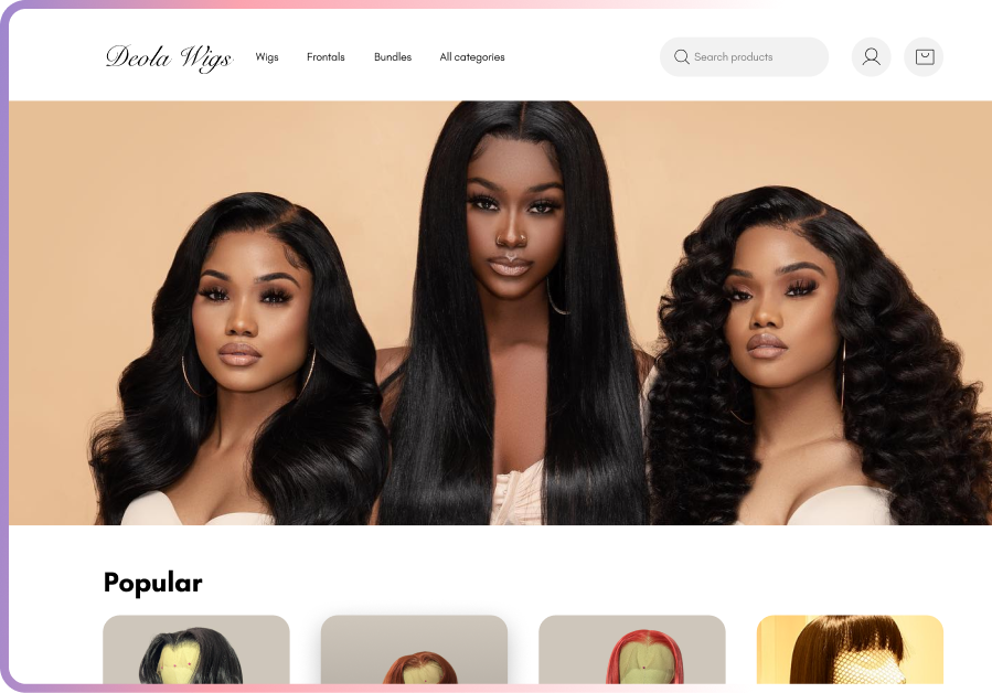 Launch storefronts and branded client experiences